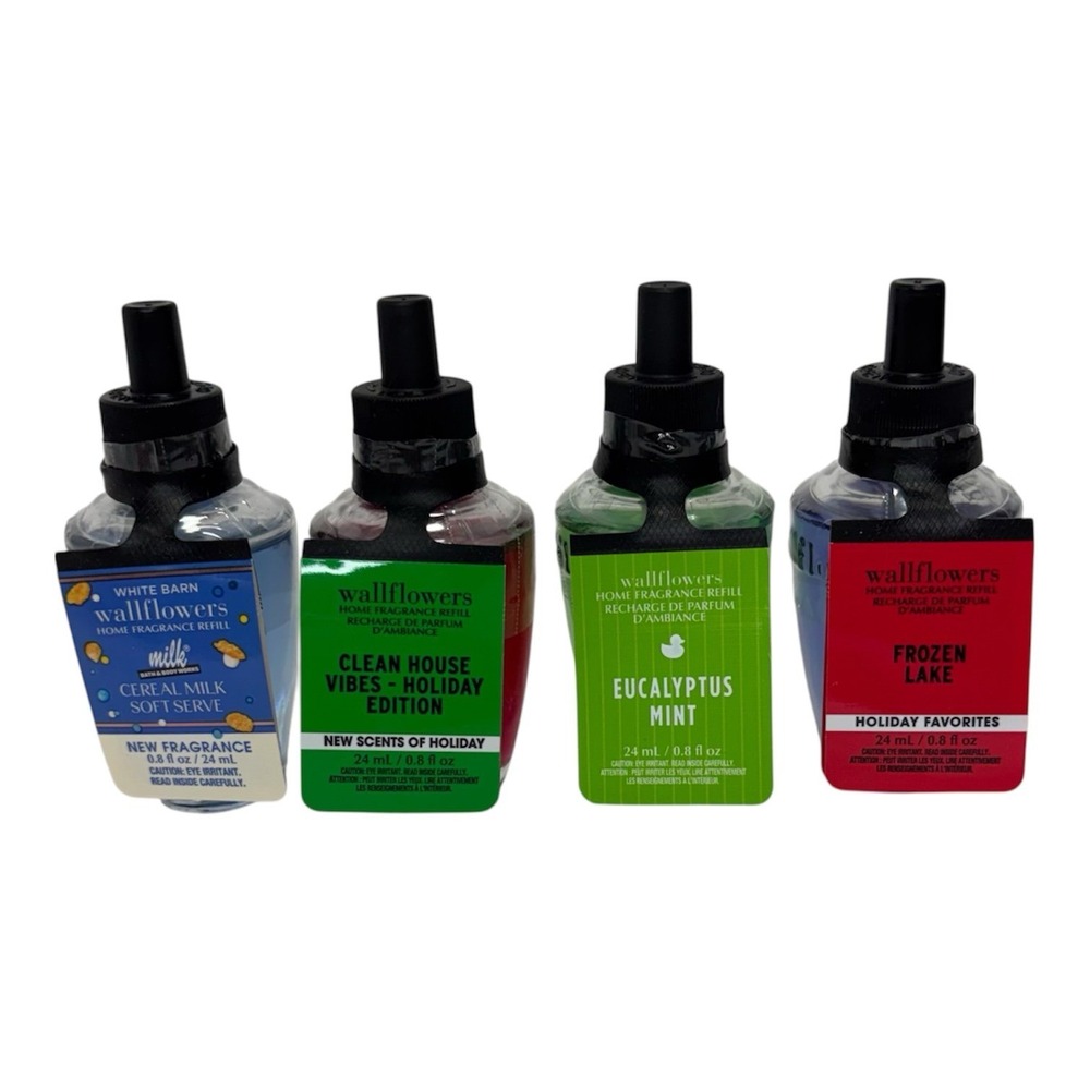 Bath & Body Works Wallflowers Clean Sweet 4-Pack Cereal Milk Soft Serve